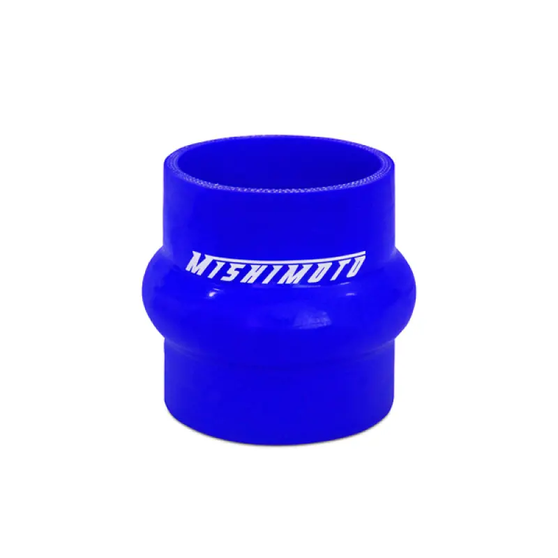 Mishimoto 2.5In Blue Hump Hose Coupler 1