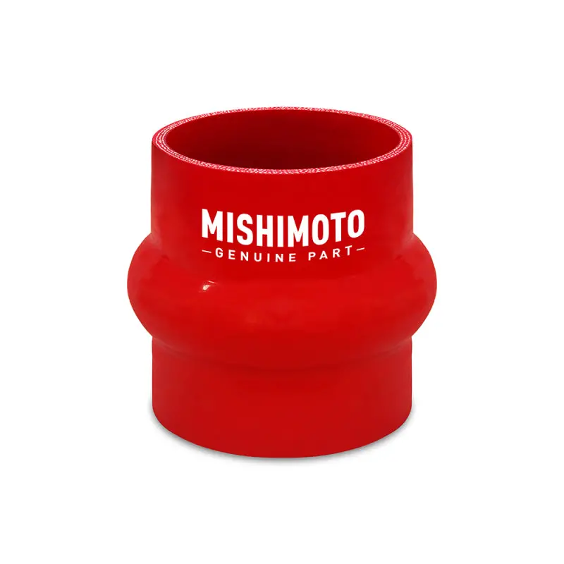 Mishimoto 2.5In Red Hump Hose Coupler 1