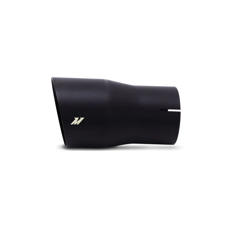 Mishimoto Clamo-On Single Wall Exhaust Tip 5In Outlet - Black 1