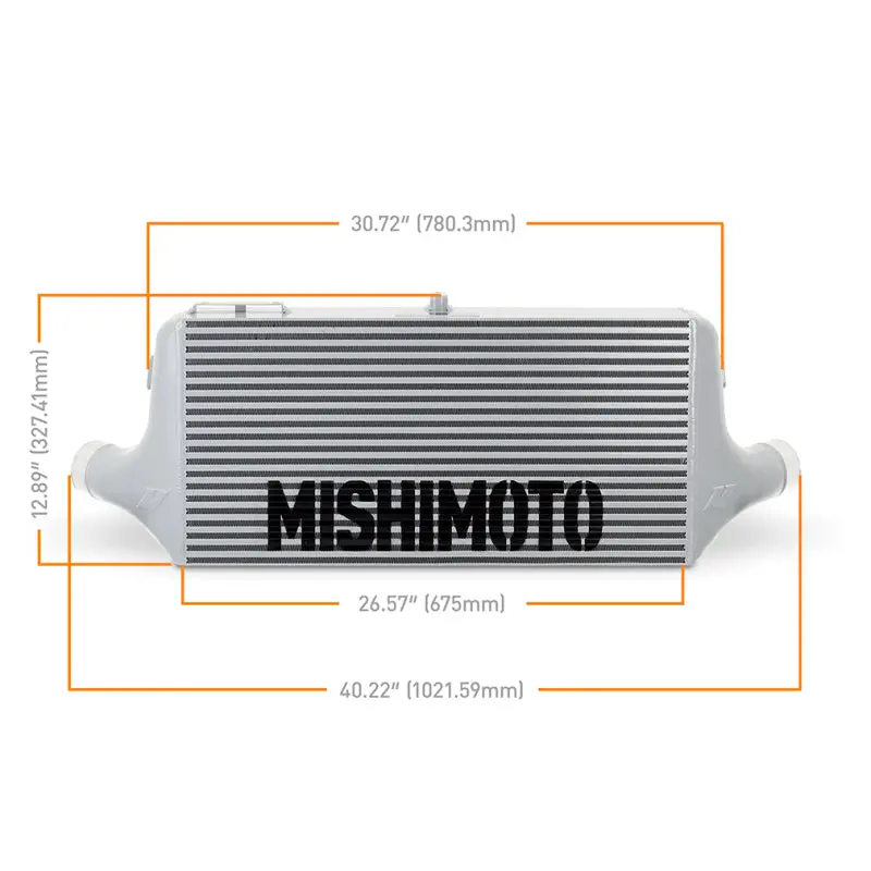 Mishimoto Universal L-Line Intercooler - Black 2
