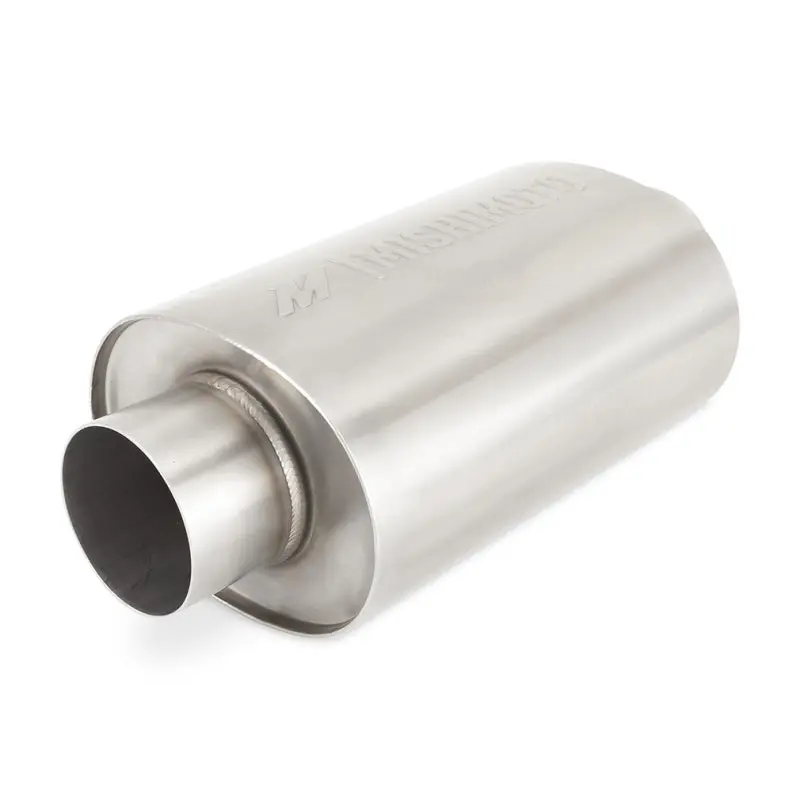 Mishimoto Universal Resonator With 3In Inlet/Outlet - Brushed 1