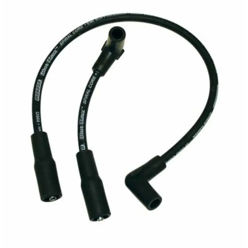 Moroso 00-15 Harley-Davidson Flst/Fxst Spiral Core Wire Set - Black 1