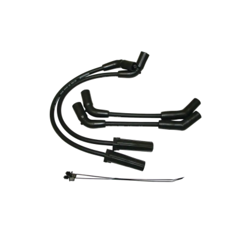 Moroso 2018+ Harley-Davidson Ultra 40 Milwaukee 8 Softail Wire Set - Black 1
