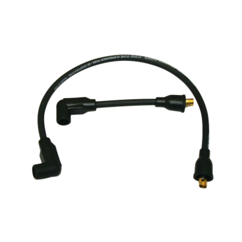 Moroso 65-78 Harley-Davidson Fl/Fx Suppression Core Wire Set - Black 1