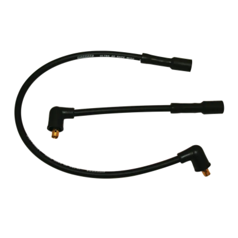 Moroso 85-96 Harley-Davidson Flt/Flht/Flhr/Fltr/Flhs Ultra 40 Wire Set - Black 1