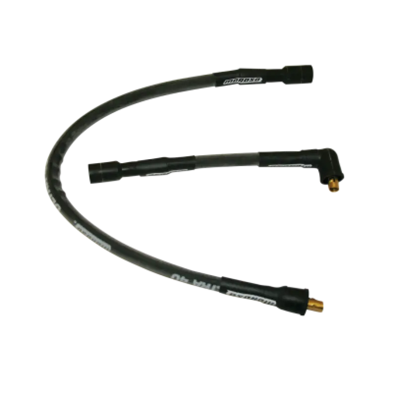 Moroso 86-03 Harley-Davidson Xl (Except Xl 1200S) Sleeved Ultra 40 Wire Set - Black 1