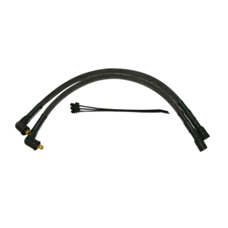 Moroso 97-98 Harley-Davidson Flt/Flht/Flhr/Fltr Sleeved Ultra 40 Wire Set - Black 1