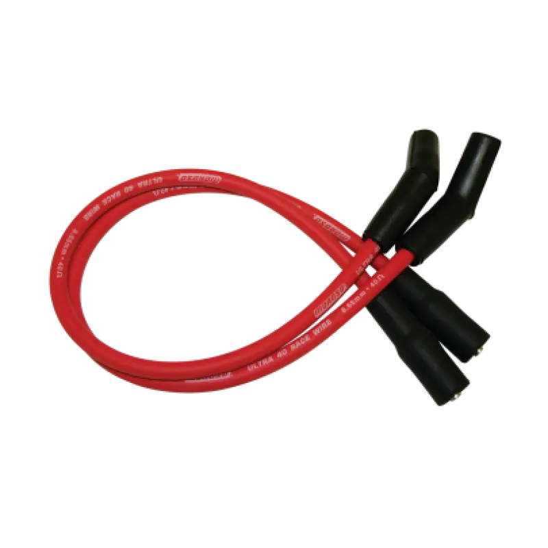 Moroso 99-08 Harley-Davidson Flt/Flht/Flhr/Fltr Ultra 40 Wire Set - Red 1