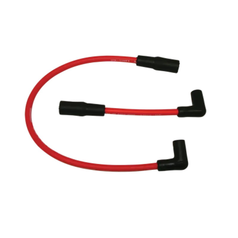 Moroso 99-13 Harley-Davidson Fxd/Fxdwg Ultra 40 Wire Set - Red 1