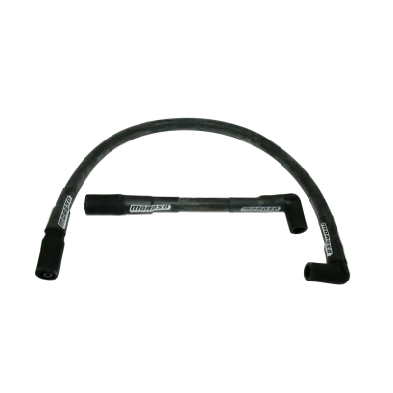 Moroso 99-15 Harley-Davidson Fxd/Fxdwg Sleeved Ultra 40 Wire Set - Black 1