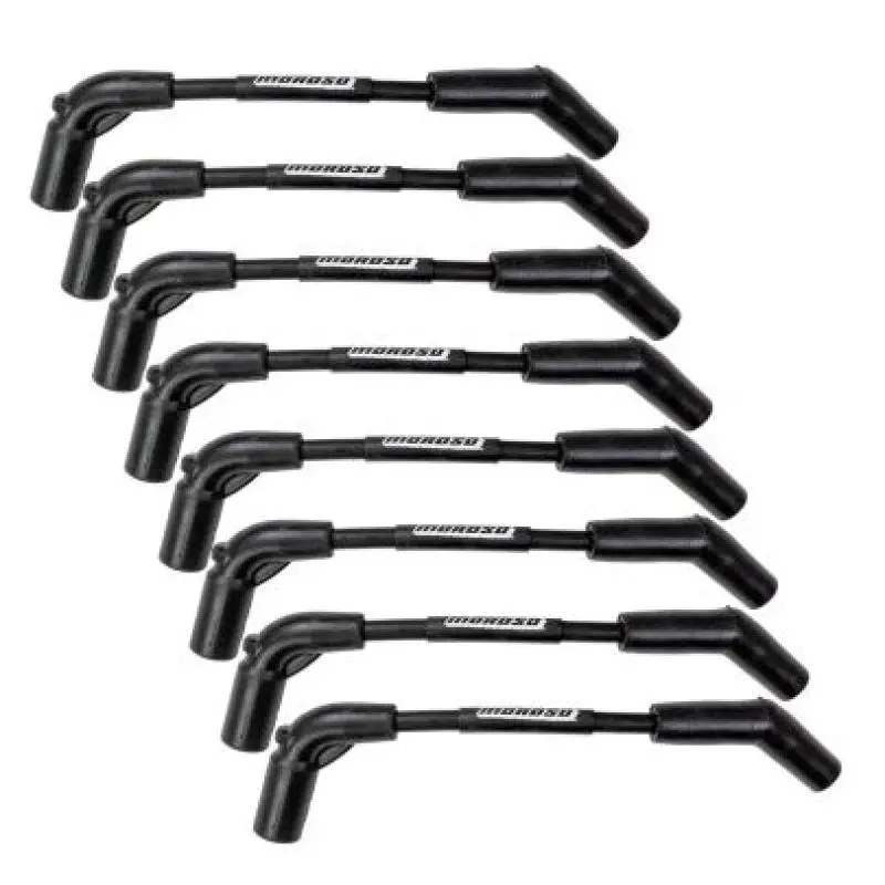 Moroso Bbc W/Ls Coils Ultra 40 Wire Set - Black (For 72401 Coil Brackets W/Gm Cast 632 Covers) 1
