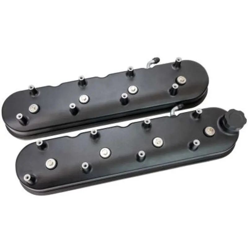 Moroso Gm Ls 1-1/2In Tall Oem Coil Mounts Black Satin Aluminum Valve Cover - Pair 1