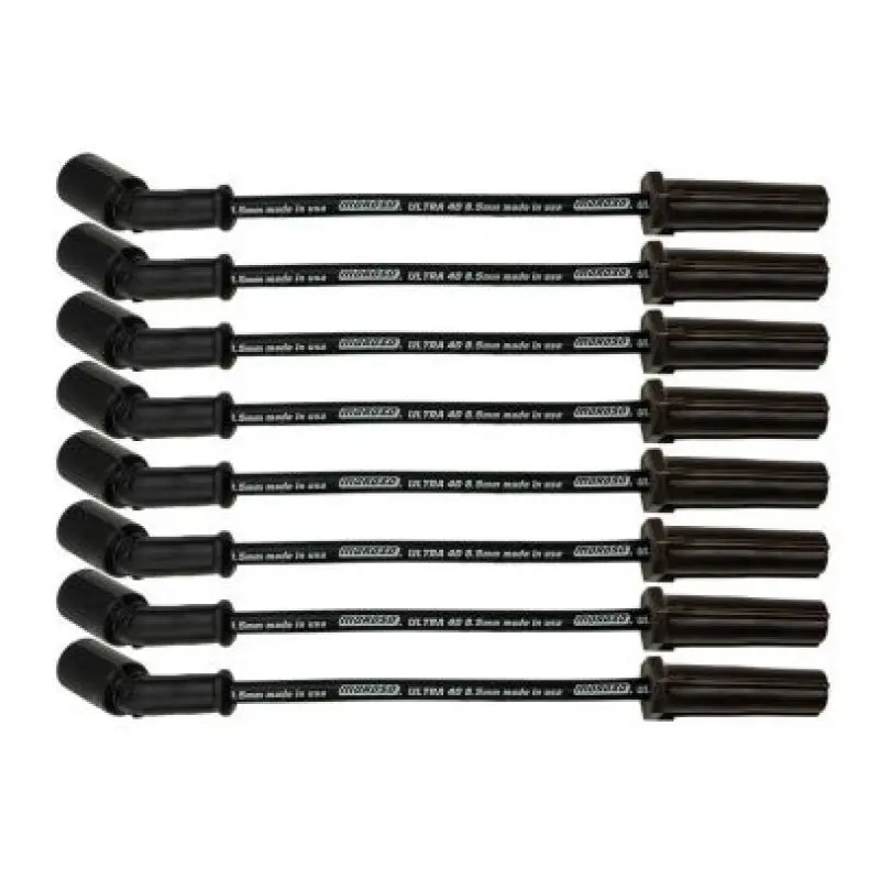 Moroso Gm Ls/Lt 8.5Mm Ultra 40 11In Long Wire Set W/O Alum Heatshield - Black 1