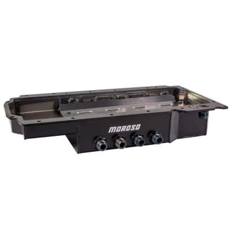 Moroso Gm Lt Gen V Dry Sump 4In Deep Steel Oil Pan 1