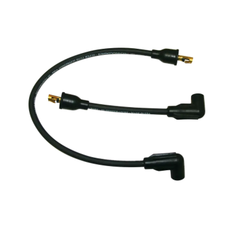 Moroso Harley-Davidson 80-84 Fl / 84-99  Fxst/Flst / 91-98 Fxd Suppression Core Wire Set - Black 1