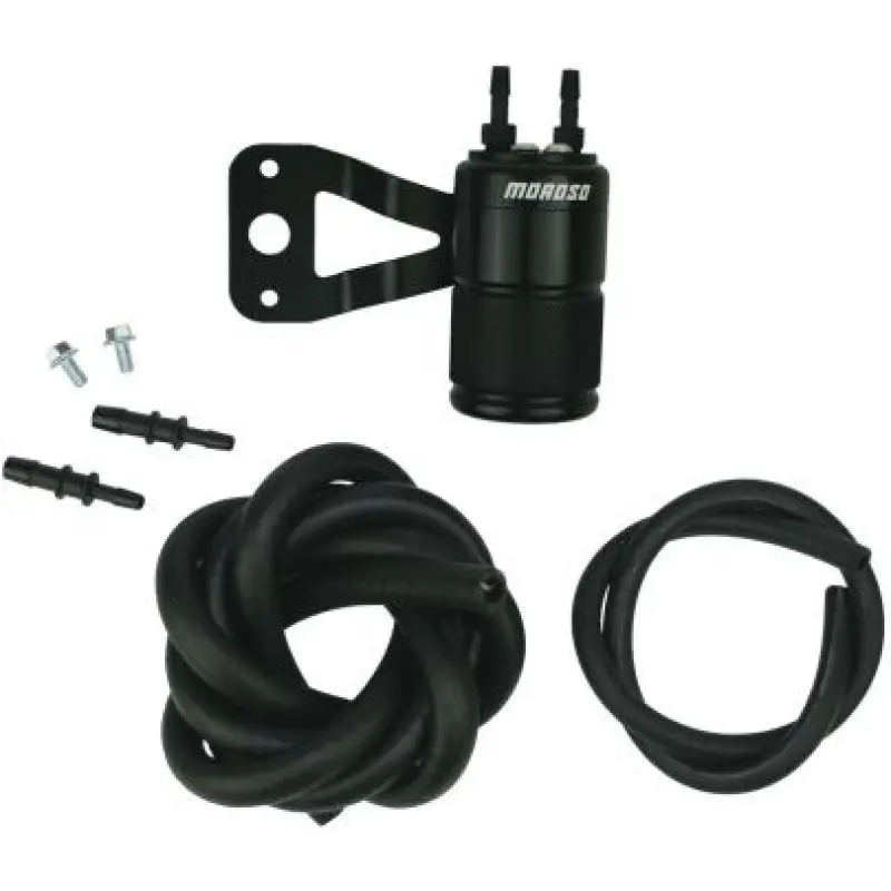 Moroso Harley-Davidson 88-16 Evo Twin Cam Sportster Air Oil Separator - Black 1
