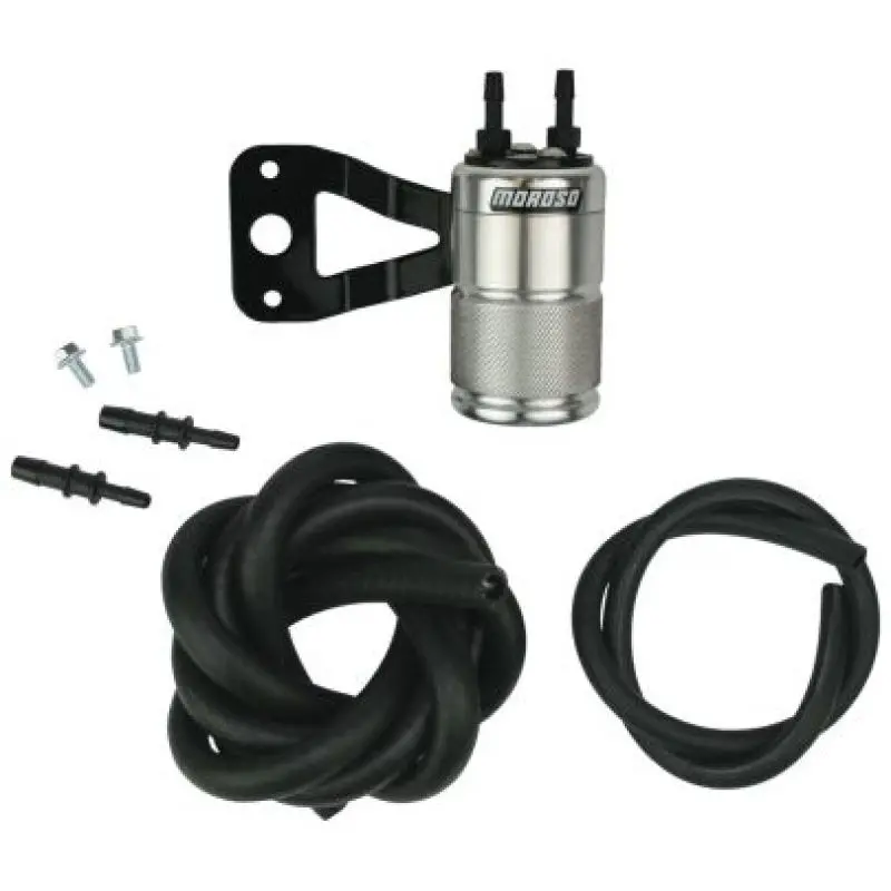 Moroso Harley-Davidson 88-16 Evo Twin Cam Sportster Air Oil Separator - Polished 1