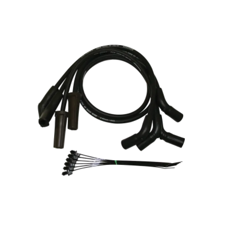 Moroso Harley-Davidson Milwaukee 8.65 Spiral Core Wire Set - Black 1