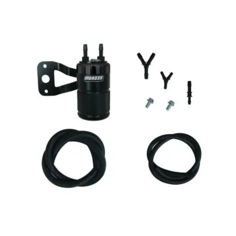 Moroso Harley-Davidson Twin Cam (W/Vance & Hines Vo2 Air Cleaner Excl Vo2 90) Air Oil Separator -Blk 1
