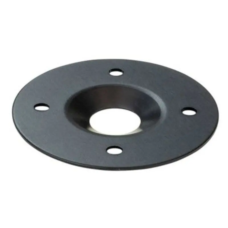 Moroso Large 1-3/4In Diameter Quick Fastener Reinforcing Plates - Black (10 Pack) 1
