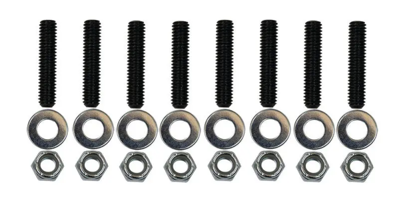 Moroso Pontiac Valve Cover Stud Kit W/ Broached Studs/Washers/Nylock Nuts 1