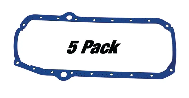 Moroso Pre-1985 Small Block Chevrolet Oil Pan Gasket - One Piece - Reinforced Steel (5 Pack) 1