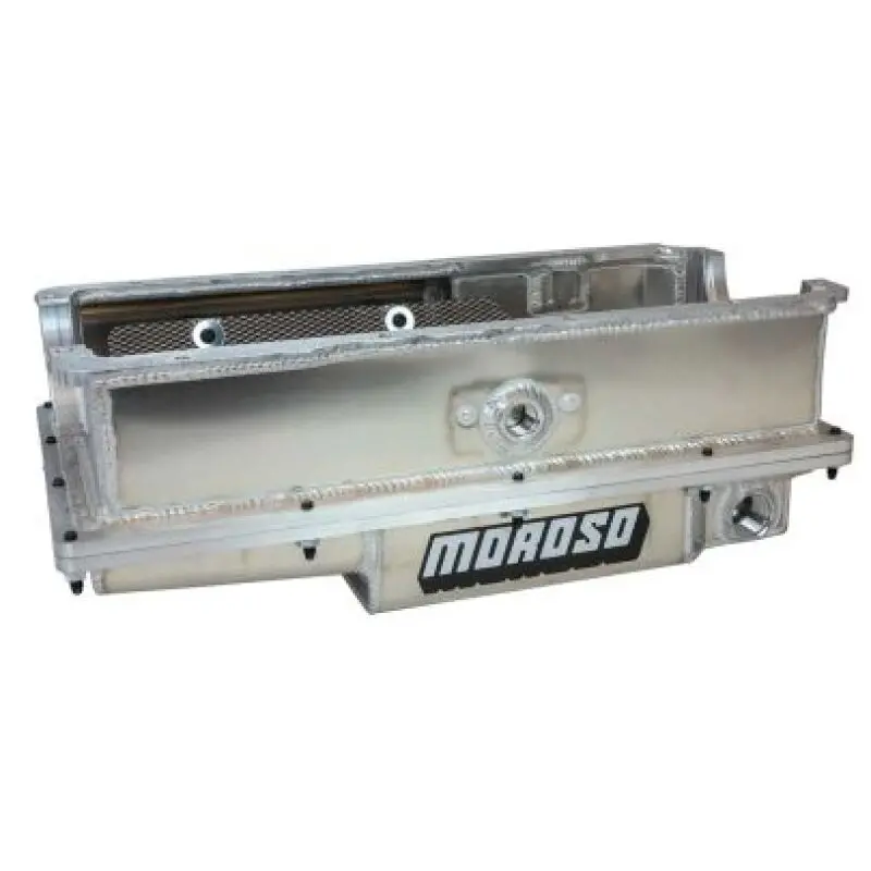 Moroso Sbf 351W/Energy Mfg 351W 2 Piece External Wet Sump 8In Aluminum Oil Pan 1