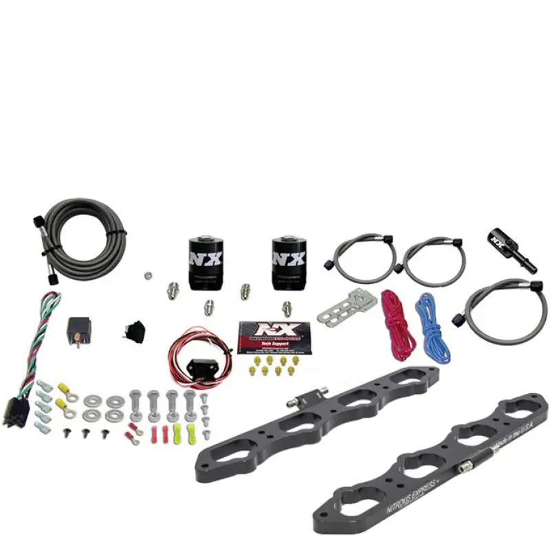 Nitrous Express 2018+ Ford 5.0L Coyote Wet Direct Port Plate System W/O Bottle 1