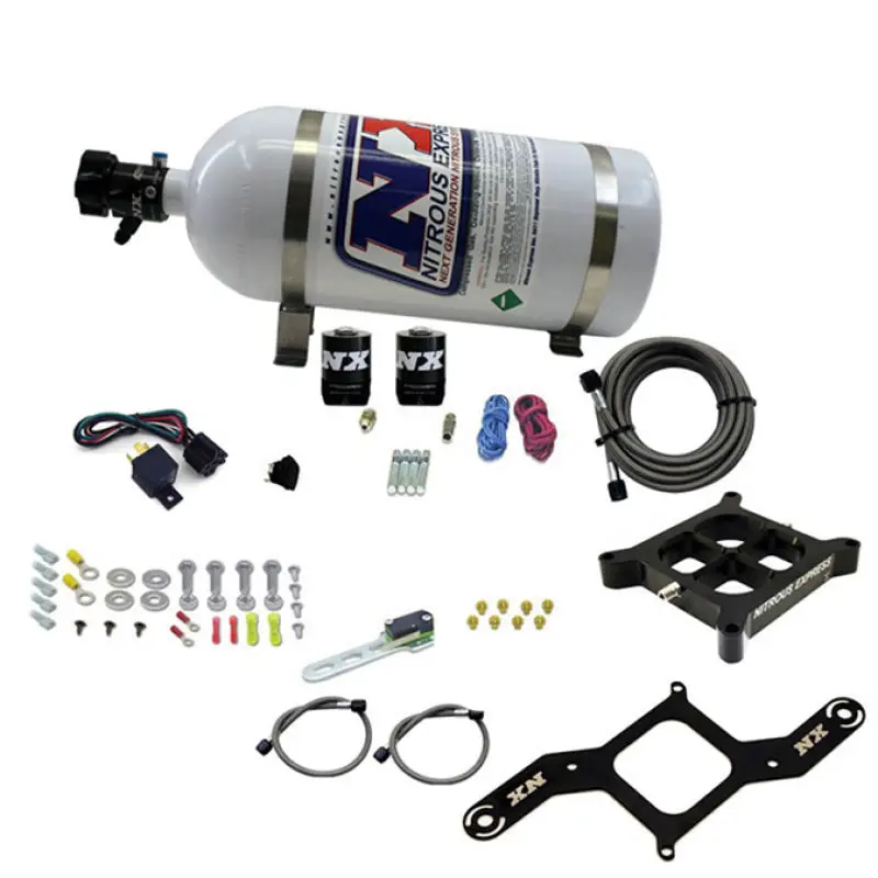 Nitrous Express 4500 Covert Crossbar Plate System Pro Power 100-500Hp (10Lb Bottle) 1