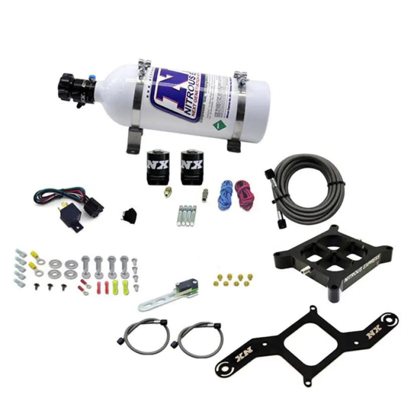Nitrous Express 4500 Covert Crossbar Plate System Pro Power 100-500Hp (5Lb Bottle) 1