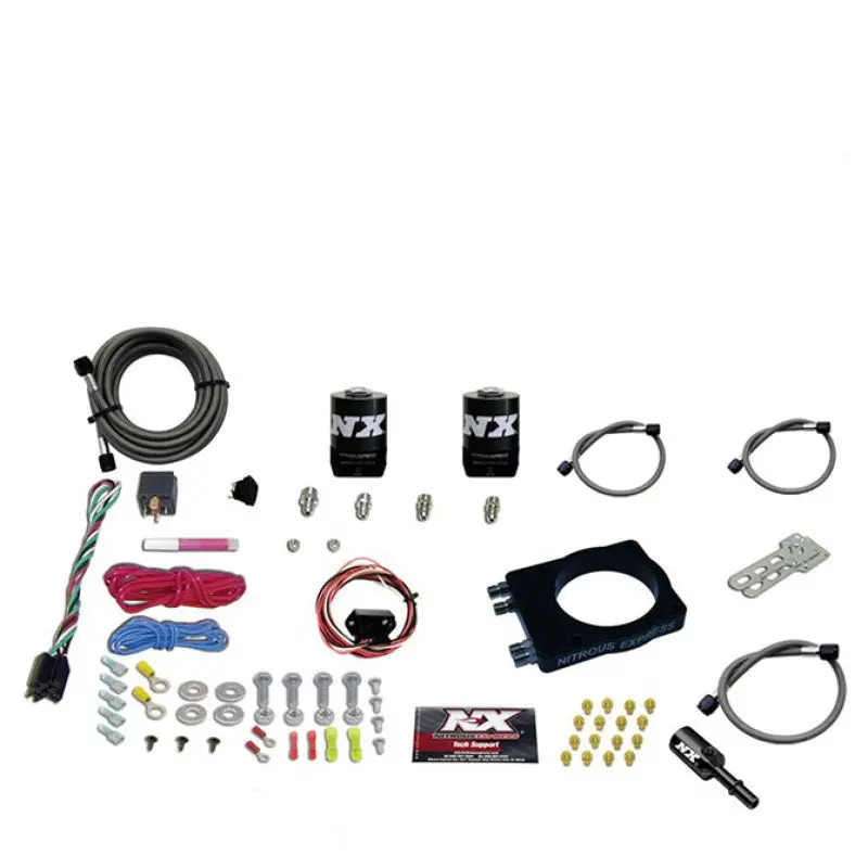 Nitrous Express 90Mm Hemi Plate System (50-400Hp) W/5Lb Bottle 1