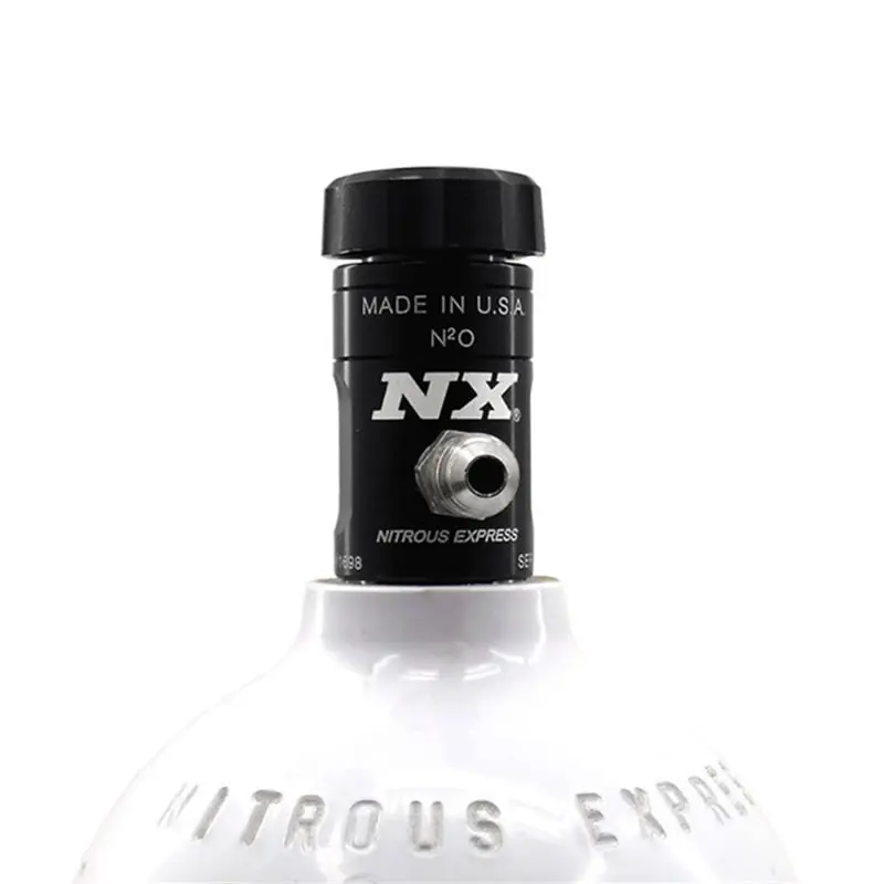 Nitrous Express Billet Alum M/C Bottle Valve 3/4In Thread W/O-Ring 1