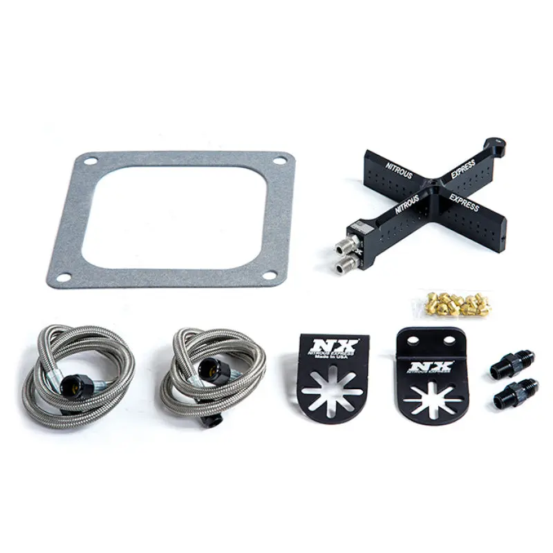 Nitrous Express Covert Crossbar 4500 Flange Stage 6 Plate Conversion 50-300Hp 1