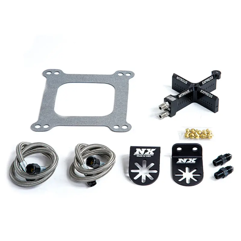 Nitrous Express Covert Crossbar Stage 6 Plate Conversion (4150 Flange) 50-300Hp 1