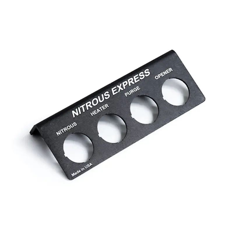 Nitrous Express Switch Panel Universal - Horizontal 1