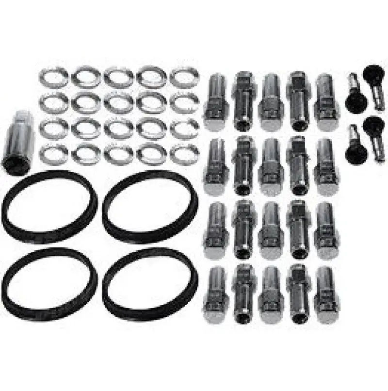 Race Star 14Mm X 1.5 1.38In. Shank W/ 7/8In. Head Dodge Charger Closed End Lug Kit - 20 Pk 1