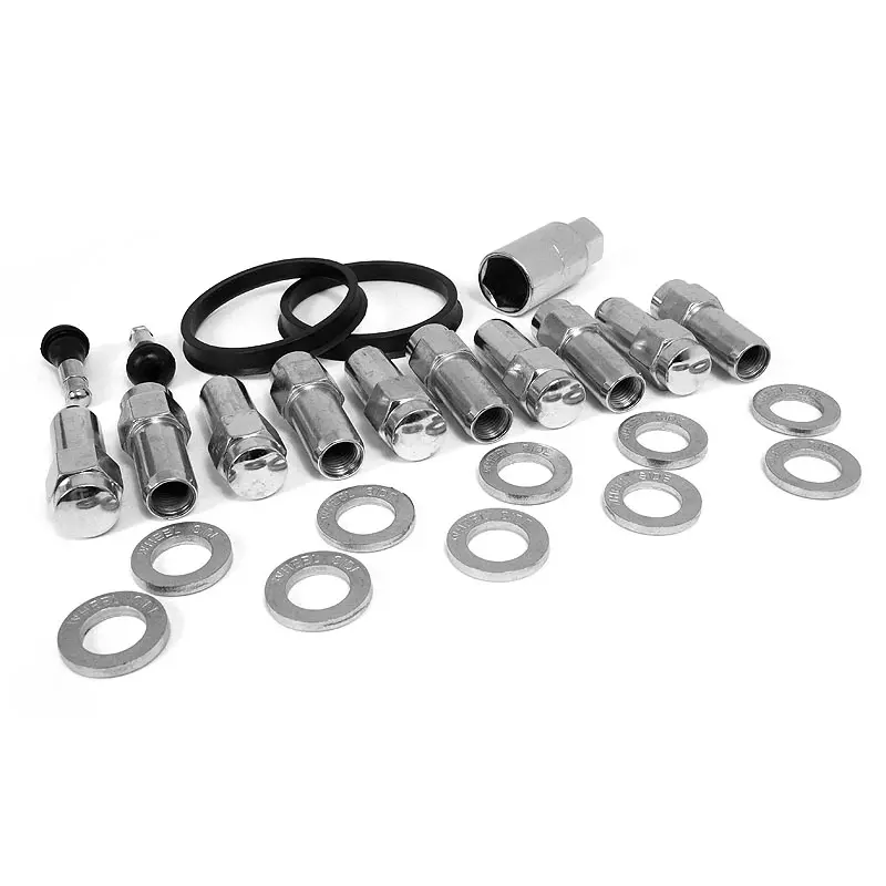 Race Star 14Mm X 1.5 .50In Shank W/ 7/8In Head Closed End Lug Kit (No Hubring) - Set Of 10 1