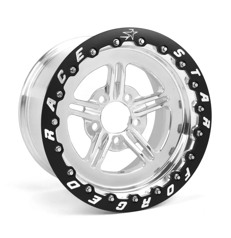 Race Star 63 Pro Forged 15X10 Sbl Sportsman 5X4.75 Bc / 6.00In. Bs Wheel - Polished 1