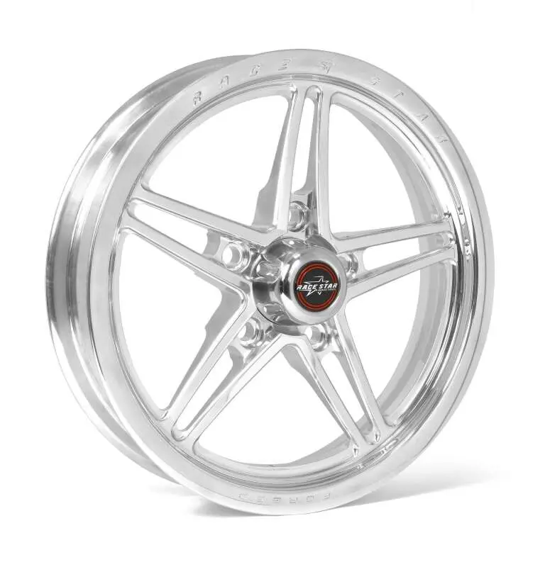 Race Star 63 Pro Forged 15X3.50 Lug Mount 5X4.75 Bc / 1.75In. Bs Wheel - Polished 1