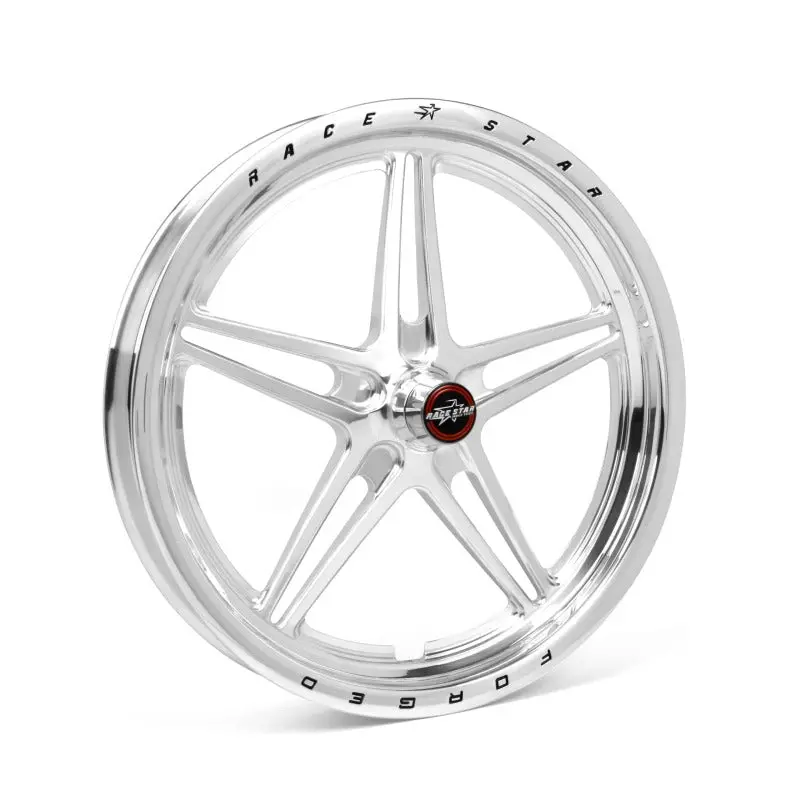 Race Star 63 Pro Forged 17X2.4 No Bearing Spindle Mount 1.13In. Bs Wheel - Polished 1