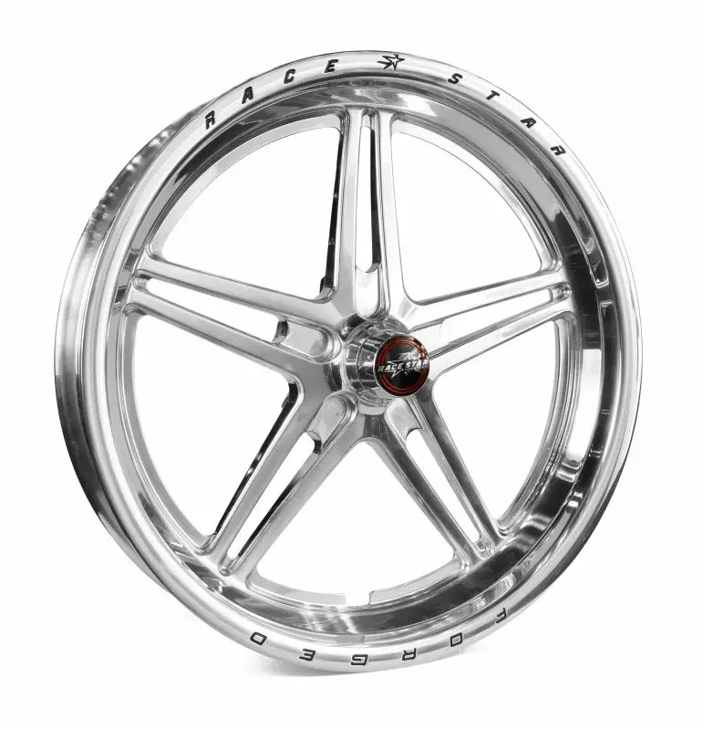 Race Star 63 Pro Forged 17X3.5 No Bearing Spindle Mount 1.75In. Bs Wheel - Polished 1