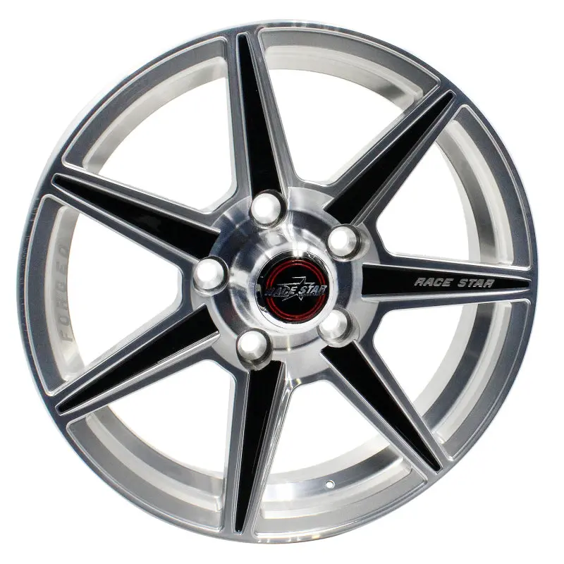 Race Star 72 Valstar 17X4.5 / 5X4.50Bc / 2Bs / 3.072In Cb / Machined W/Black Accents Wheel 1