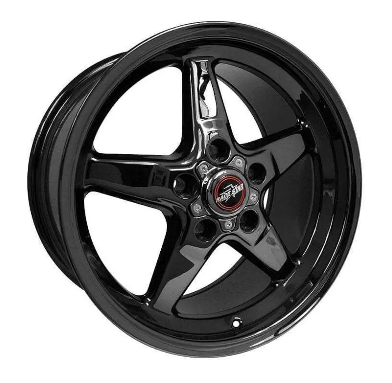 Race Star 92 Drag Star 17X7.00 5X115bc 4.25Bs Direct Drill Gloss Black Wheel 1