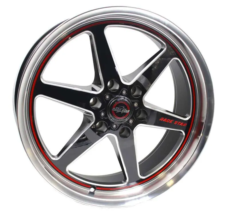 Race Star 93 Truck Star 20X9 6X135bc 6.00Bs Black/Machined Wheel 1