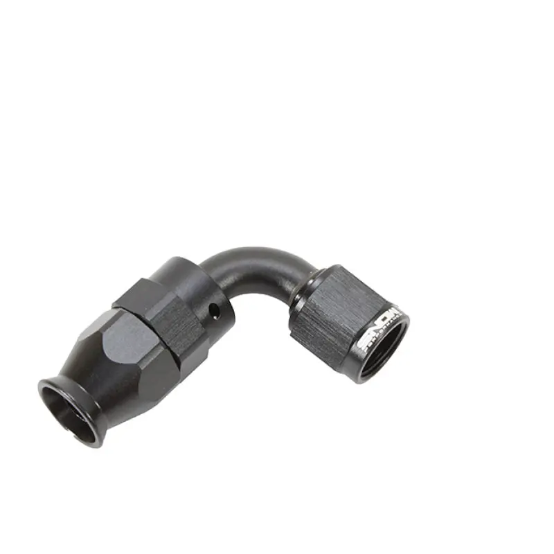 Snow Performance 12 An 90 Degree Ptfe Hose End (Black) 1