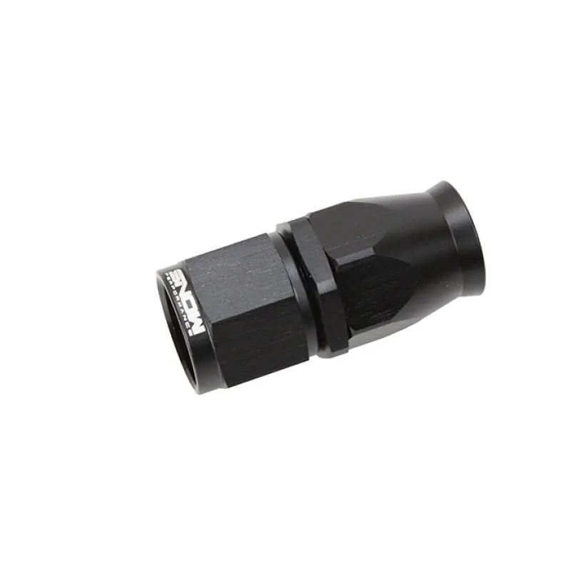 Snow Performance 12 An Straight Ptfe Hose End (Black) 1