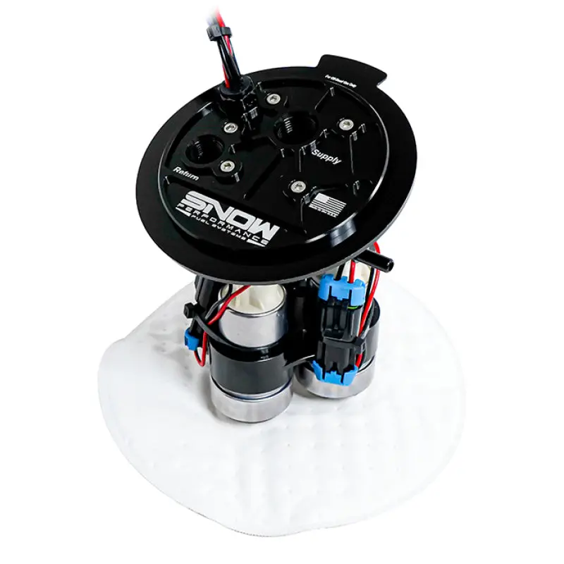 Snow Performance 2005+ Dodge Charger/Challenger Xtreme Fuel Hat - Triple Pump 1