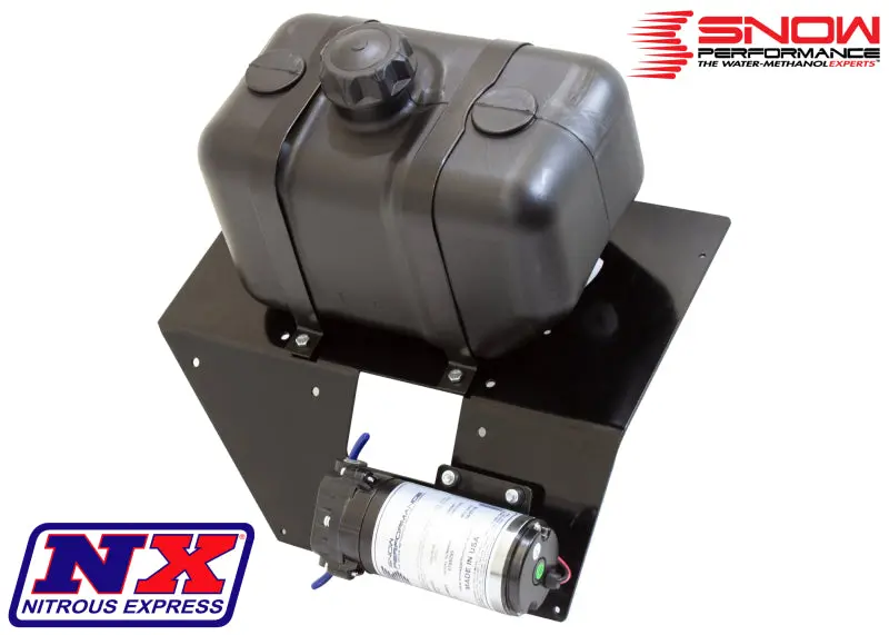 Snow Performance Water Tank & Pump Bracket 2015+ Ford Mustang 1