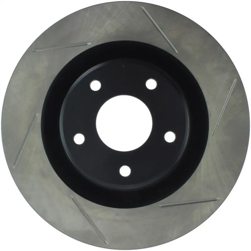 Stoptech Power Slot 05-07 Cadillac Xlr / 06-09 Chevy Corvette Front Left Slotted Rotors 1