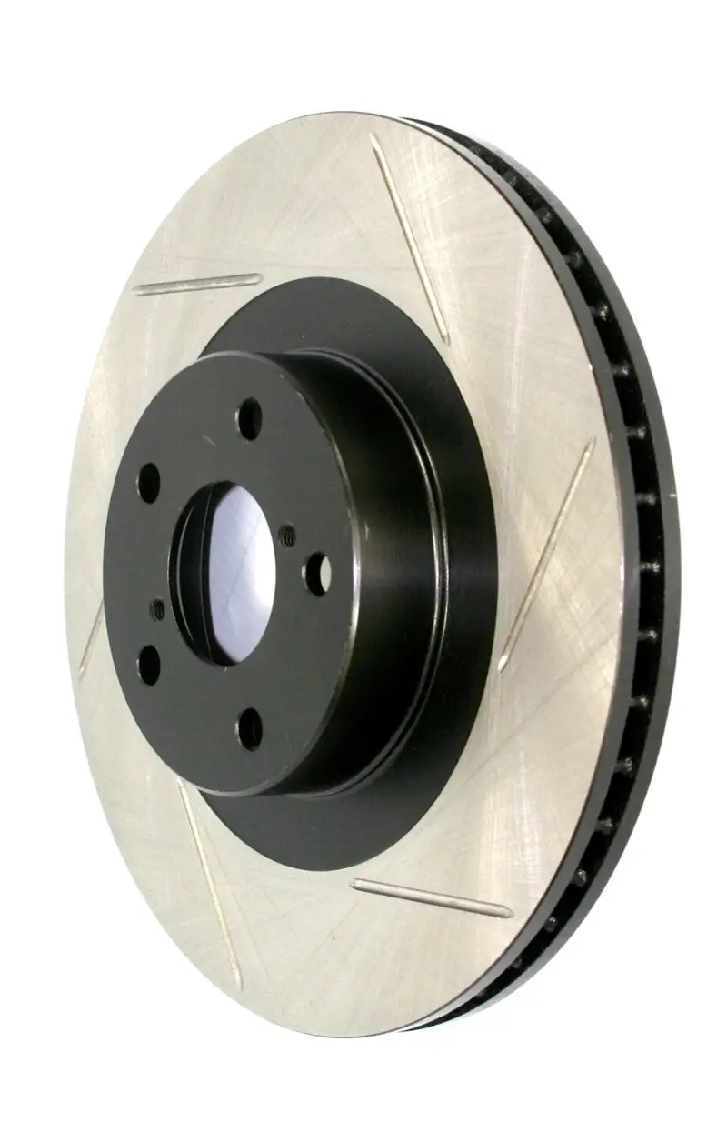 Stoptech Power Slot 05-10 Mustang V6/4.0L / Gt V8-4.6L Rear Right Cryo Rotor 2